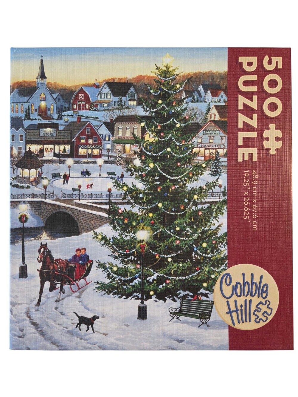 Cobble Hill - Village Tree - 500 Piece Jigsaw Puzzle